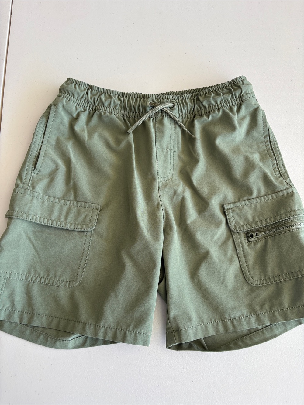 Cat & Jack Olive Green Cargo Shorts for Kids